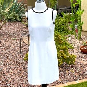 CDC WHITE SHEATH DRESS